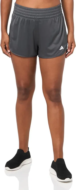 adidas Women's Pacer Essentials Knit High Rise Shorts