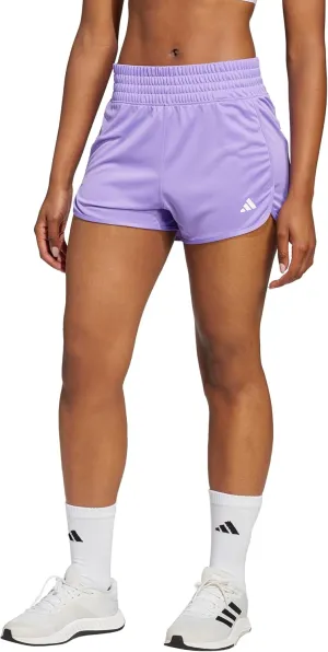adidas Women's Pacer Essentials Knit High-Rise Training Shorts