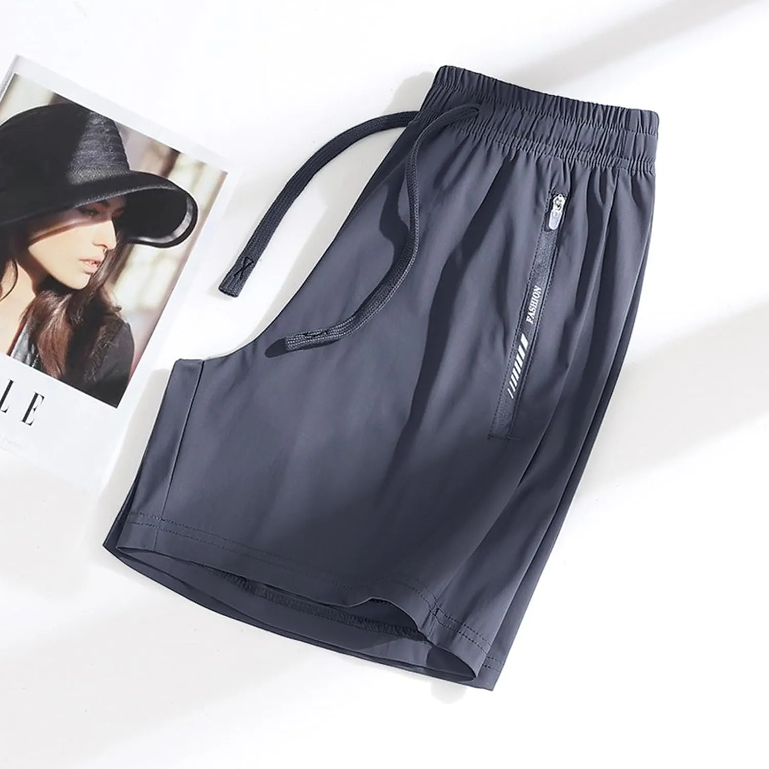 Beeswan Shorts Women's Ultra Stretch Breathable Shorts 2025 New Quick Drying High Waisted Drawstring Shorts with Pockets