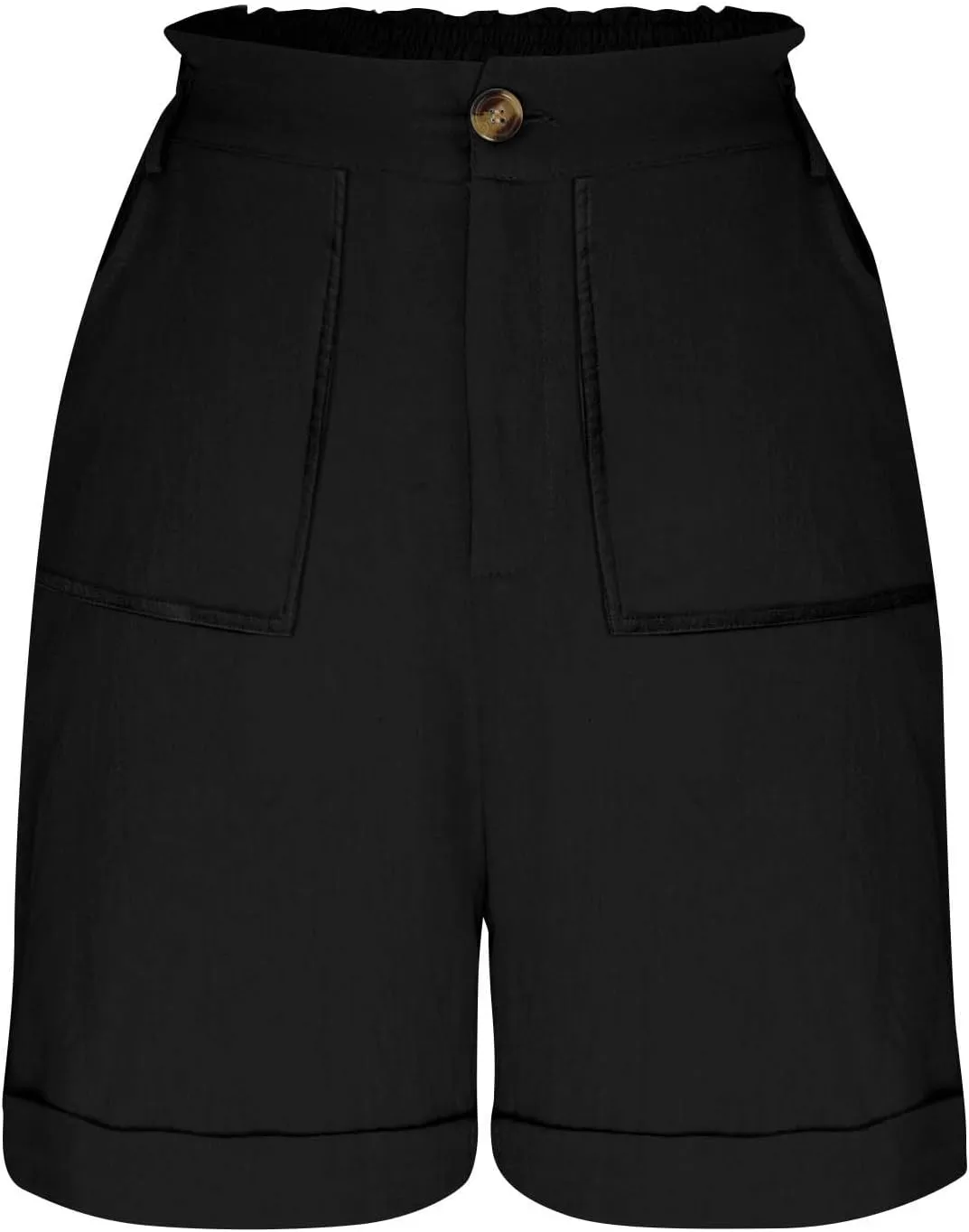 Bermuda Shorts for Women,Summer Casual High Waisted Knee Length Shorts with Pockets Trendy 2025 Vacation Clothes