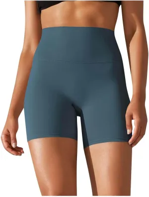 Biker Shorts Women Tummy Control Yoga Shorts High Waisted Gym Shorts Comfy Workout Shorts Athletic Shorts Leggings
