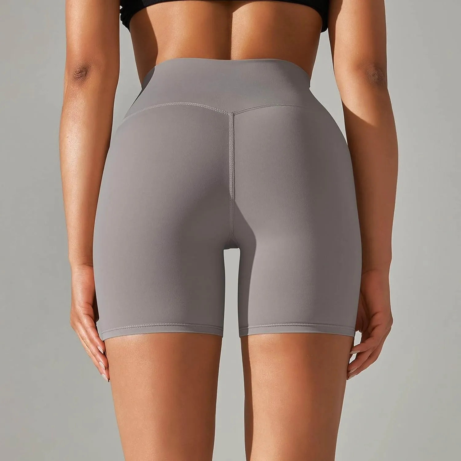Biker Shorts Women Tummy Control Yoga Shorts High Waisted Gym Shorts Comfy Workout Shorts Athletic Shorts Leggings