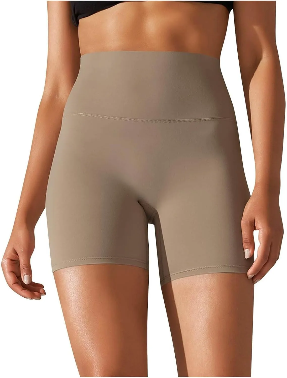Biker Shorts Women Tummy Control Yoga Shorts High Waisted Gym Shorts Comfy Workout Shorts Athletic Shorts Leggings