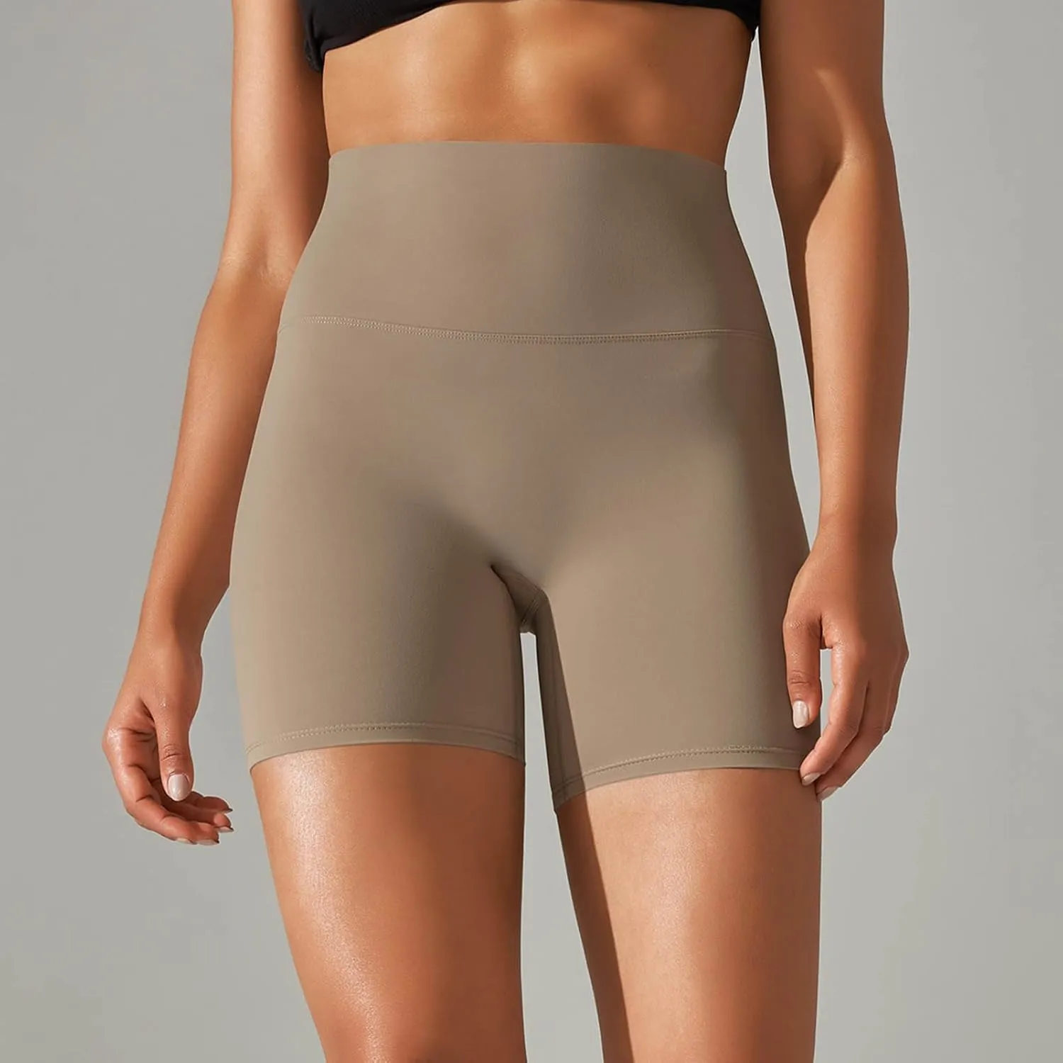 Biker Shorts Women Tummy Control Yoga Shorts High Waisted Gym Shorts Comfy Workout Shorts Athletic Shorts Leggings
