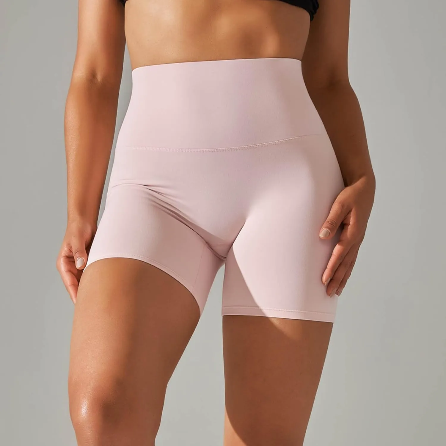Biker Shorts Women Tummy Control Yoga Shorts High Waisted Gym Shorts Comfy Workout Shorts Athletic Shorts Leggings