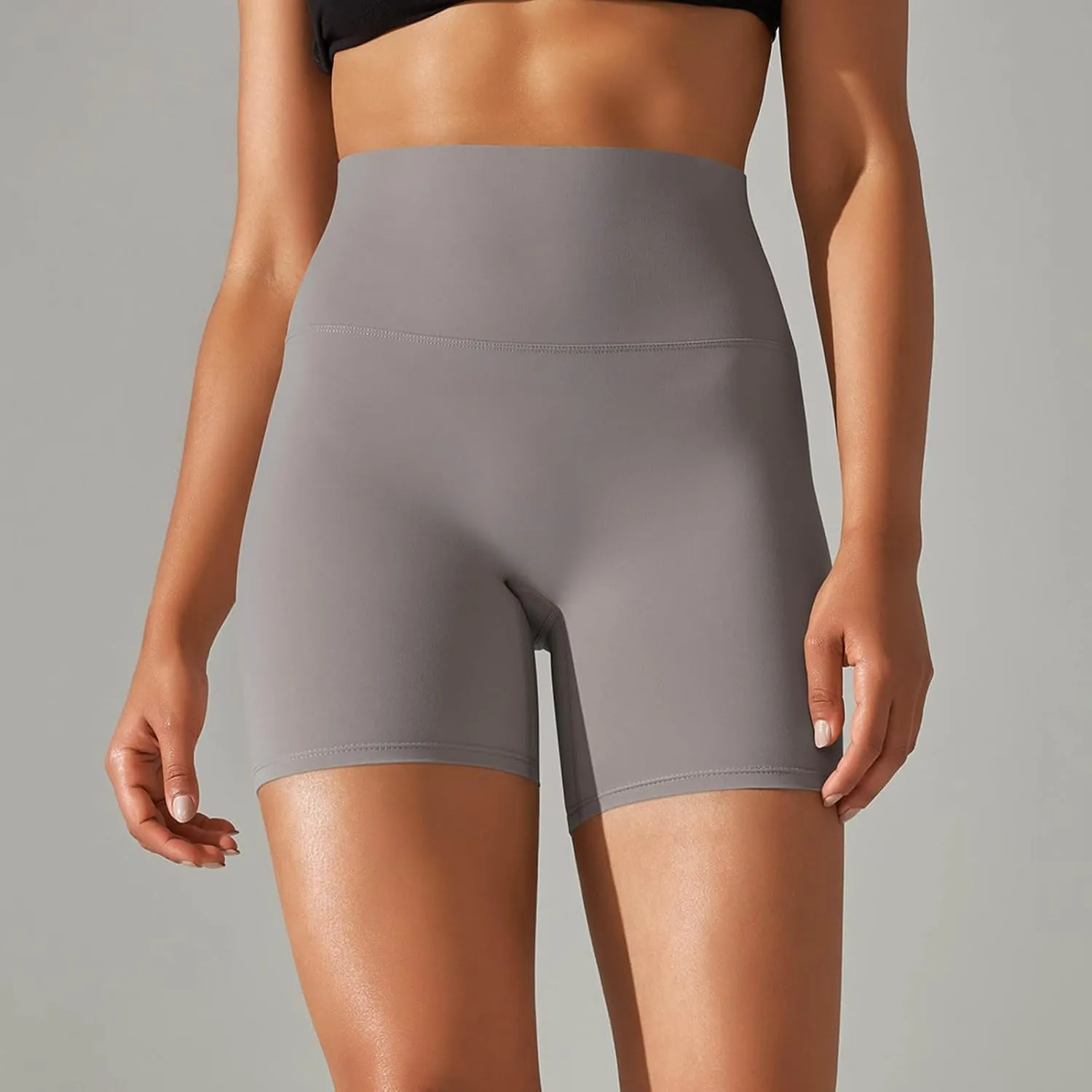 Biker Shorts Women Tummy Control Yoga Shorts High Waisted Gym Shorts Comfy Workout Shorts Athletic Shorts Leggings