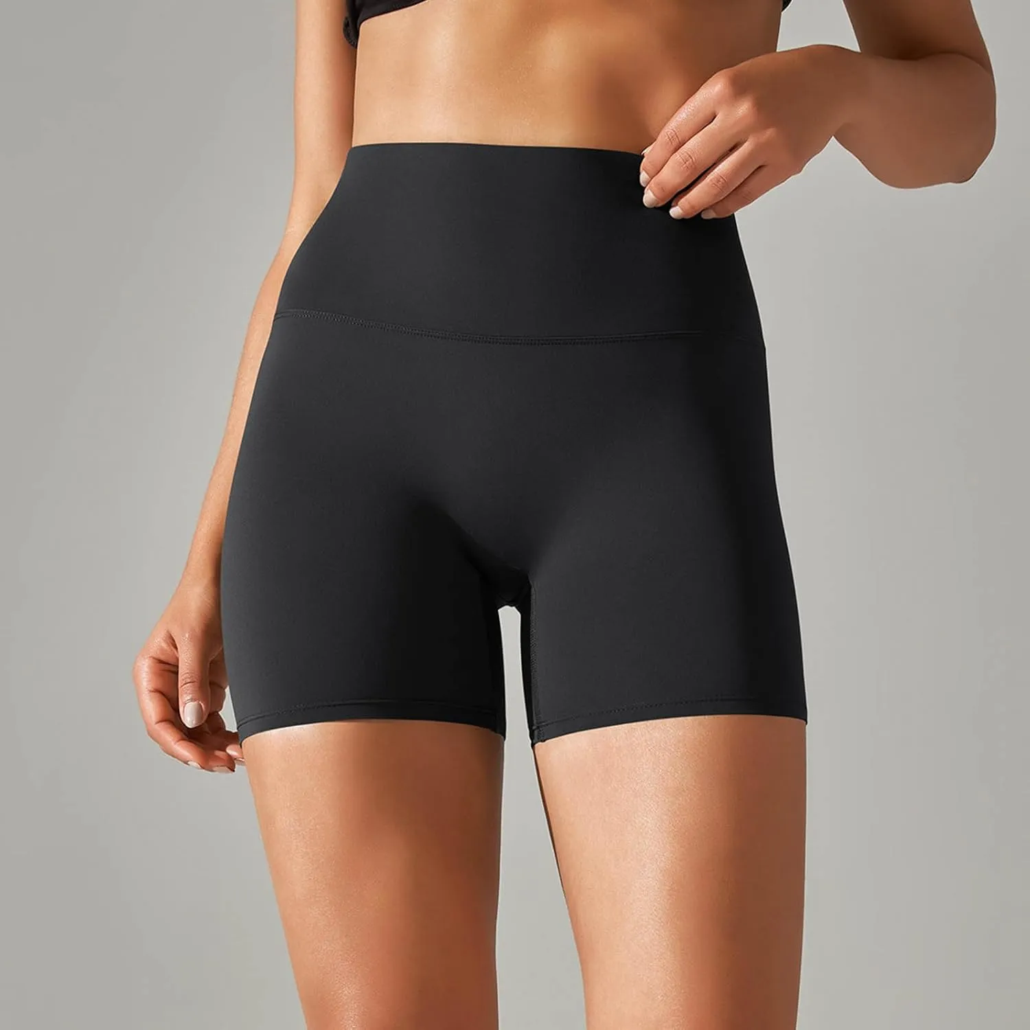Biker Shorts Women Tummy Control Yoga Shorts High Waisted Gym Shorts Comfy Workout Shorts Athletic Shorts Leggings