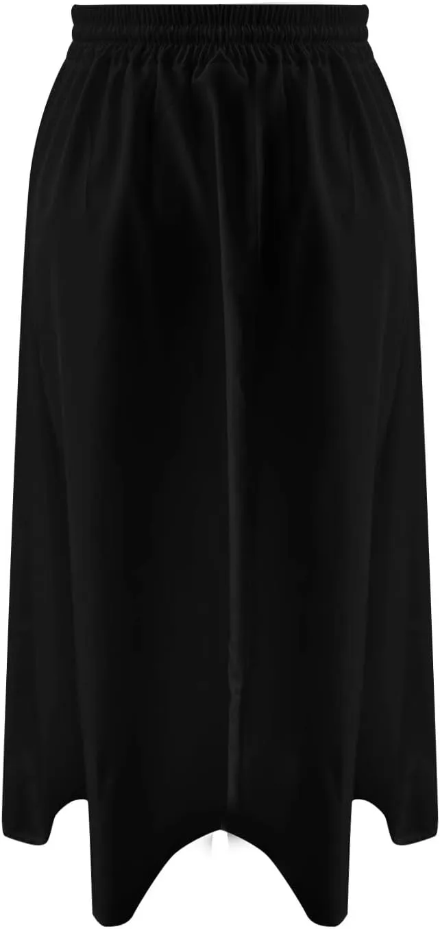 Casual Summer Boho Maxi Skirts for Women High Waist Floral Print Tiered Ruffle Flowy Elastic Waist Beach Long Skirt