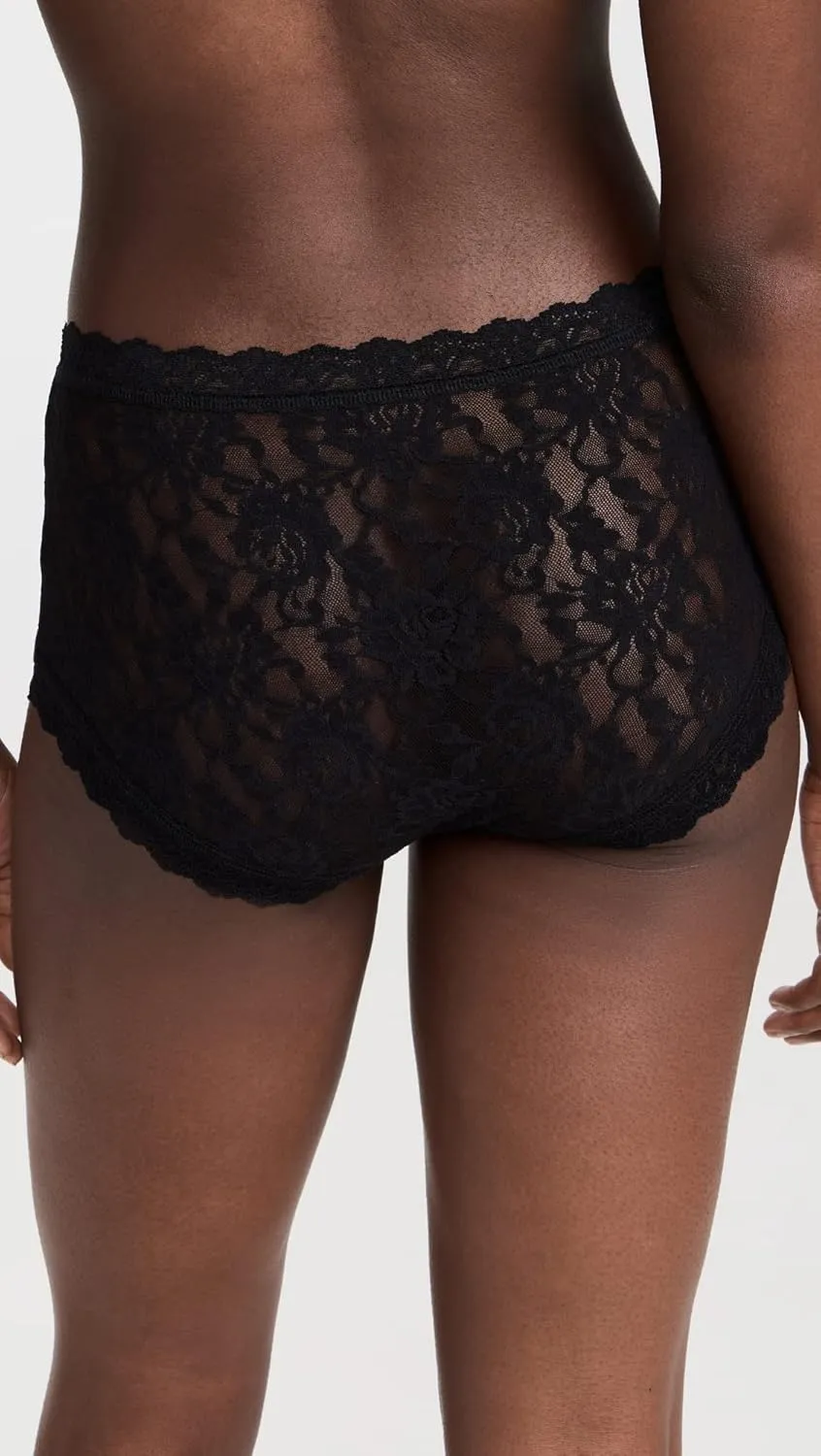 hanky panky Women's Signature Lace High Rise Boy Shorts