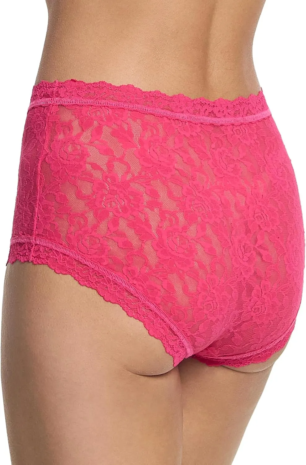 hanky panky Women's Signature Lace High Rise Boy Shorts