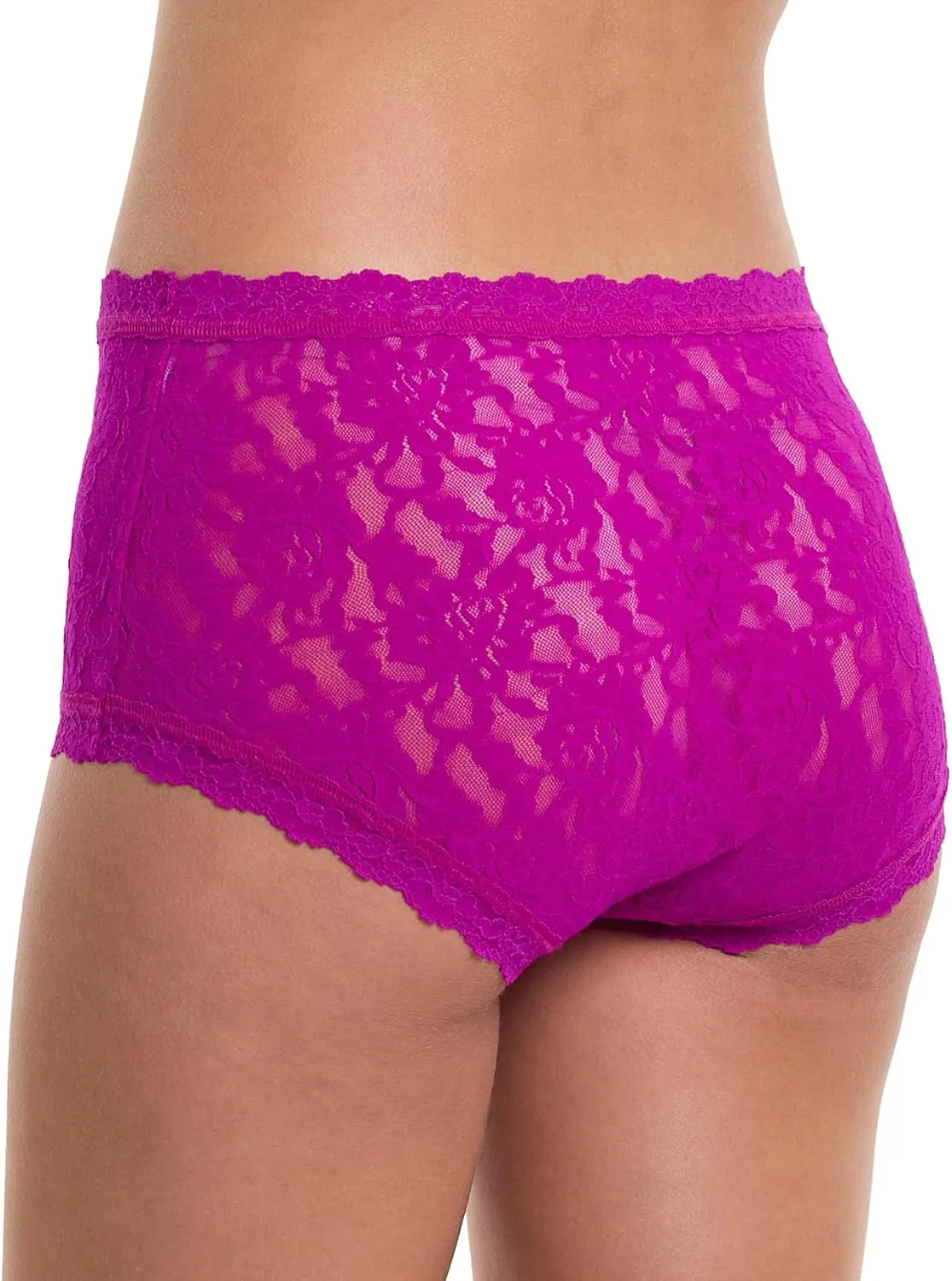 hanky panky Women's Signature Lace High Rise Boy Shorts