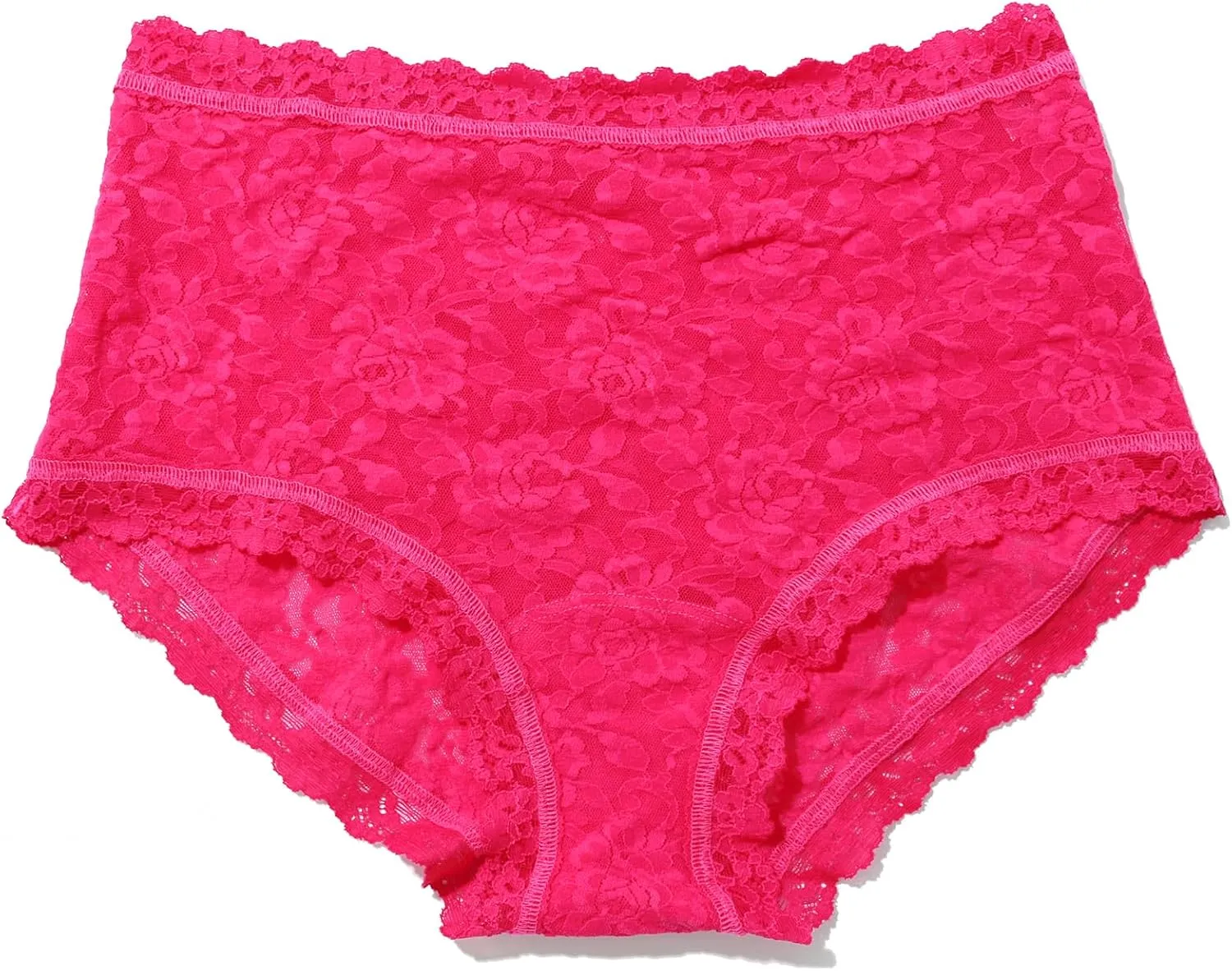 hanky panky Women's Signature Lace High Rise Boy Shorts