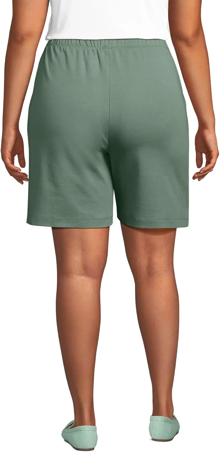 Lands' End Women's Sport Knit High Rise Shorts