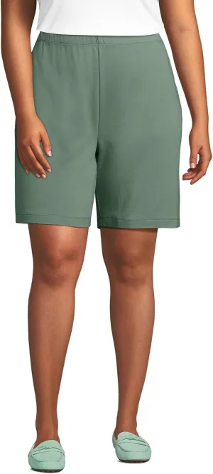 Lands' End Women's Sport Knit High Rise Shorts