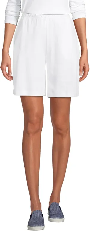 Lands' End Women's Sport Knit High Rise Shorts