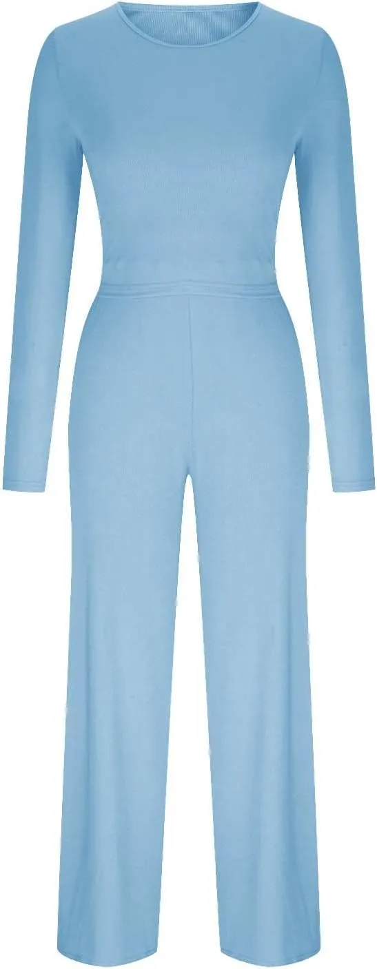 Lastesso Matching Lounge Set Two Piece Sets for Women Soft Yoga Sweat Suits Comfy Going Out Homewear Loungewear Pajamas
