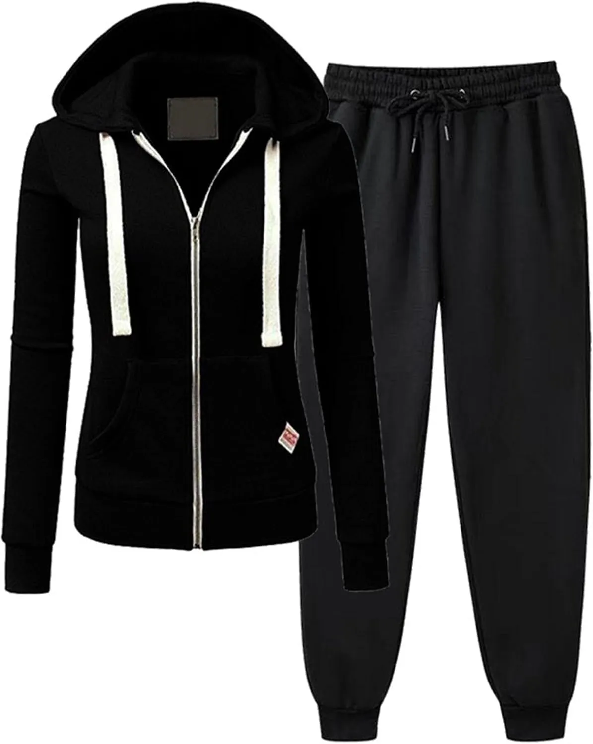 Lastesso Women Workout Sets Soft Tracksuit Outfits Casual Loose Jackets with Pockets Oversized Sweatsuits Lounge Outfits