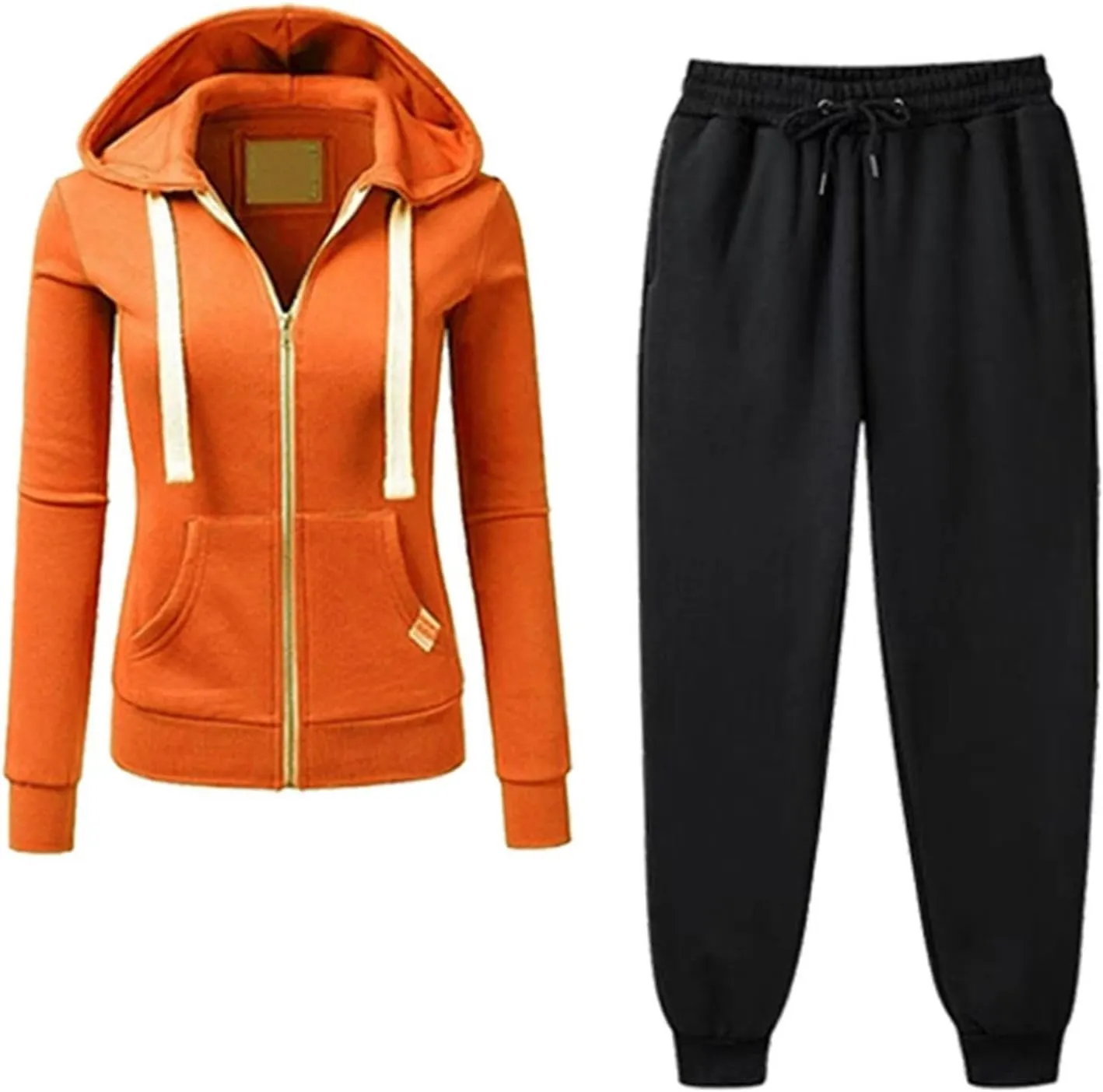 Lastesso Women Workout Sets Soft Tracksuit Outfits Casual Loose Jackets with Pockets Oversized Sweatsuits Lounge Outfits