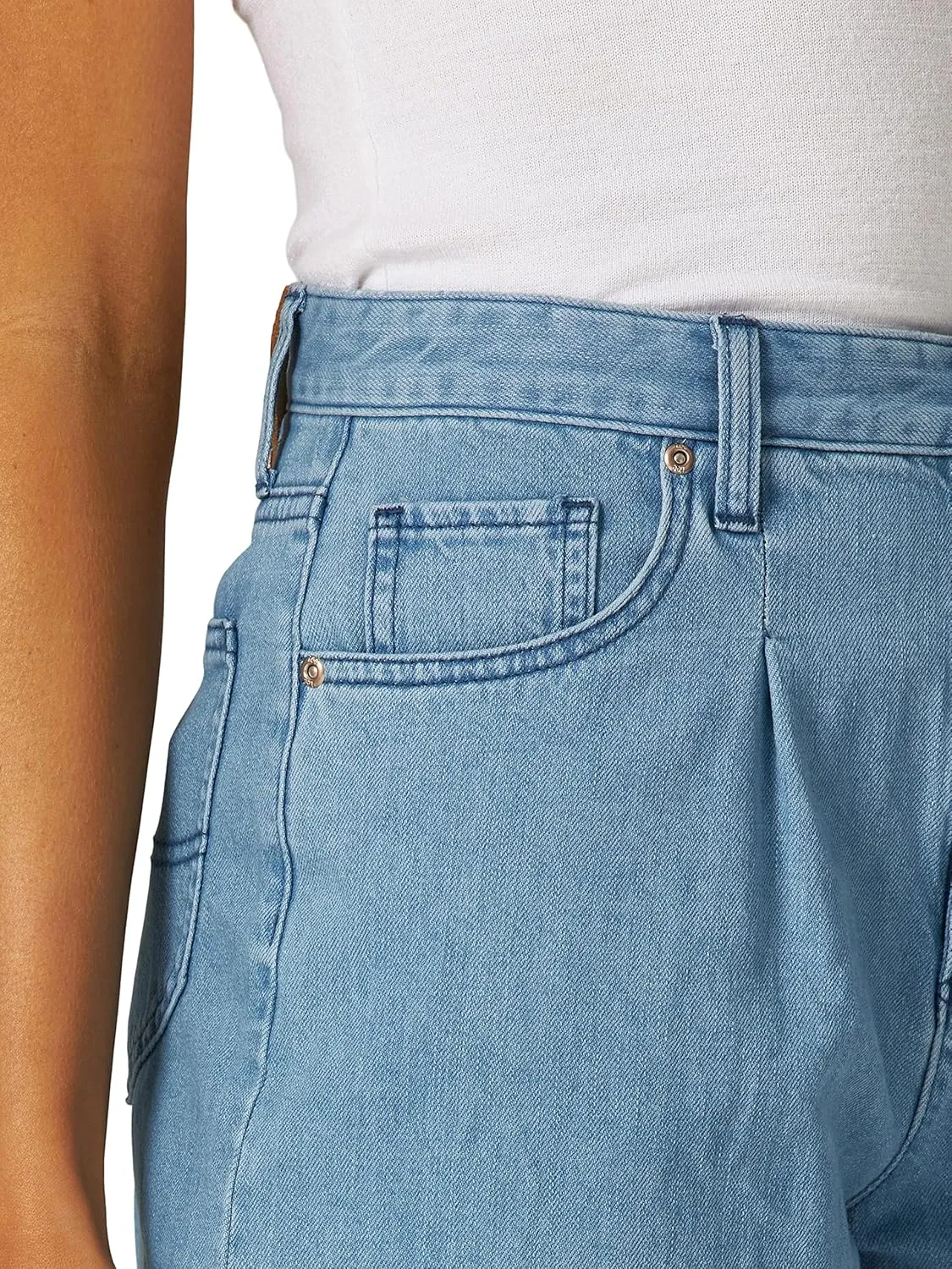 Lee Women's High Rise Slouch Jean Short