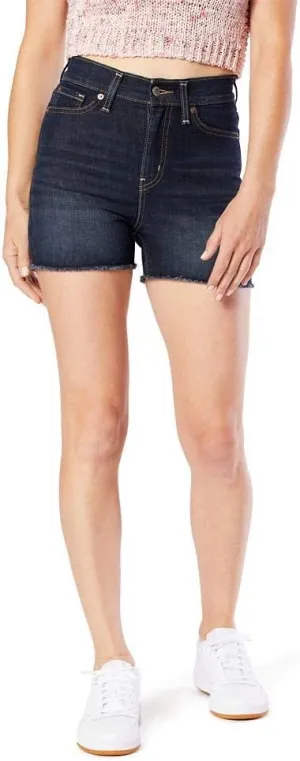 Levi Strauss Signature Gold Women's Juniors High Rise Shortie Cut Off Shorts