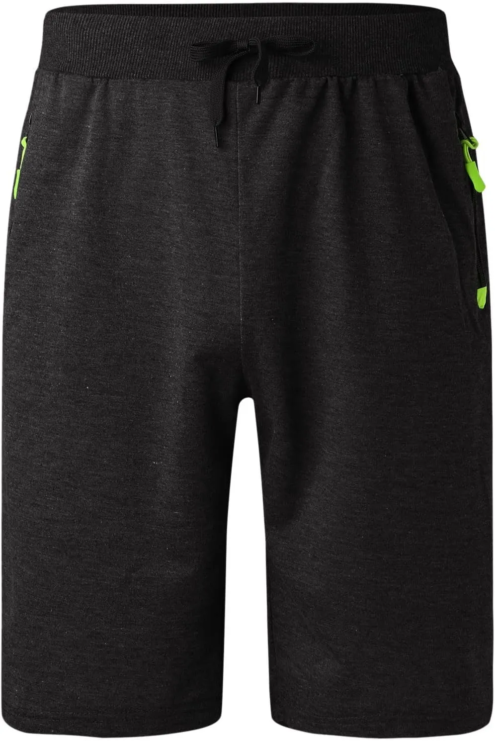 Linen Shorts for Men, Men's Casual Cotton Linen Shorts Elastic Waist Drawstring Summer Sports Golf Shorts with Pockets