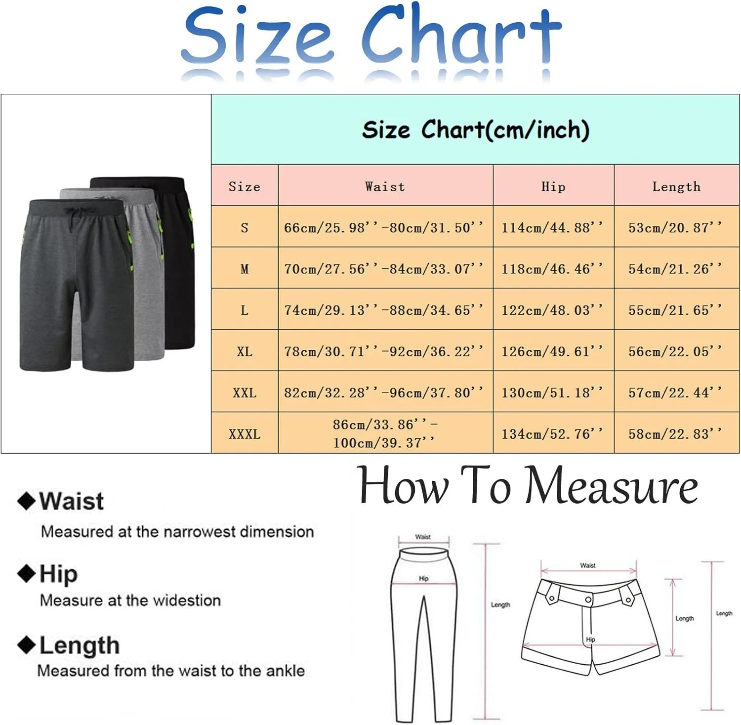 Linen Shorts for Men, Men's Casual Cotton Linen Shorts Elastic Waist Drawstring Summer Sports Golf Shorts with Pockets