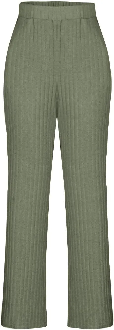 Lounge Sets Women 2 Piece Kint Outfits Comfy V Neck Tops and Pants Sets Casual Loungewear Baggy Airport Outfit
