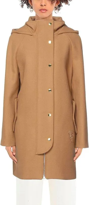 Love Moschino Brown Wool Jackets & Coat
