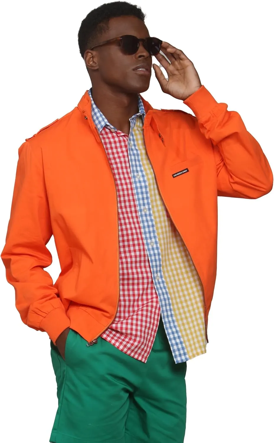 Members Only Classic Iconic Racer Lightweight Bomber Jackets Unisex