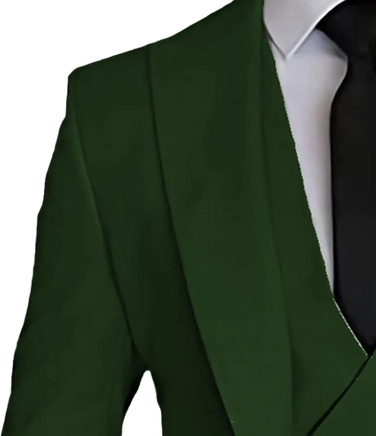 MenS Suit Slim Fit 3-Piece Leisure Suit One Button Blazer Dress Business Wedding Party Jacket Vest & Pants