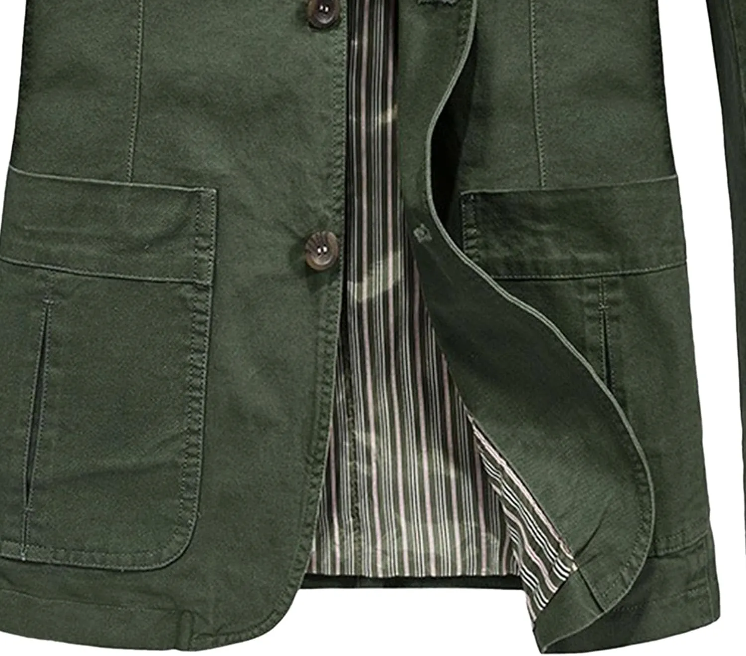 Men's Tailored Slim Denim Blazer Wrinkle Resistant Office Casual Jacket Multiple Color Choices