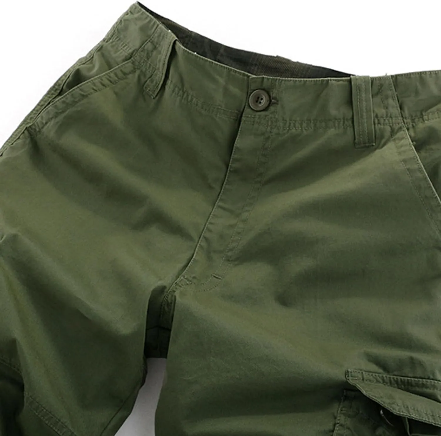 Muscularfit Mens Shorts 6 Inch Inseam Casual Cotton Multi Pockets Cargo Shorts Regular Big and Tall Work Utility Shorts 2023
