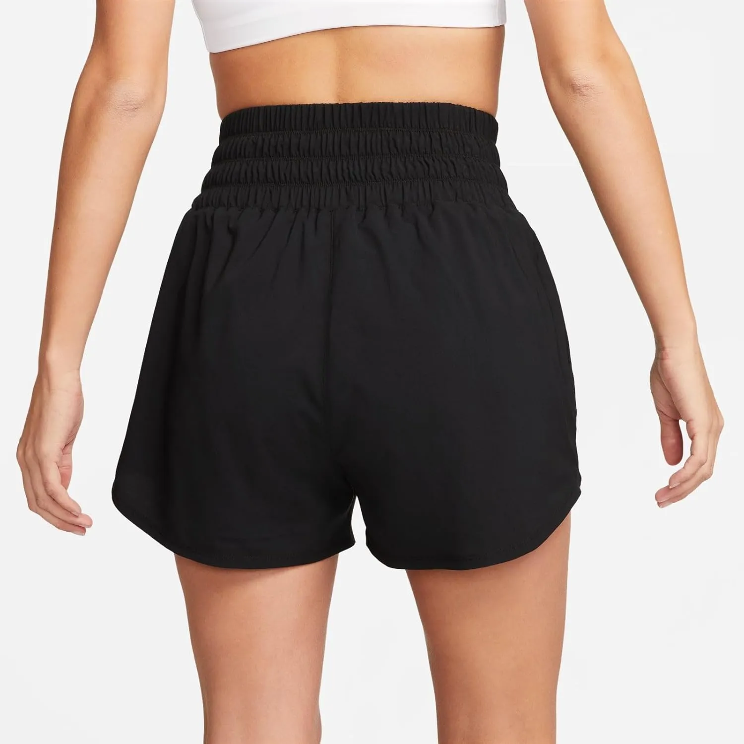 Nike Women's One Dri-fit Ultra High-Rise 3" Brief-Lined Shorts