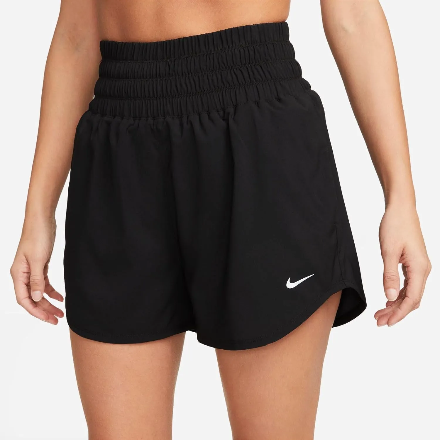 Nike Women's One Dri-fit Ultra High-Rise 3" Brief-Lined Shorts