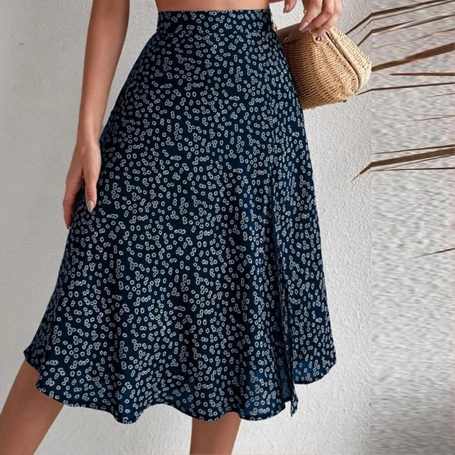 Skirts for Women Trendy 2025 Summer Boho A Line Western Skirt Casual Resort Wear