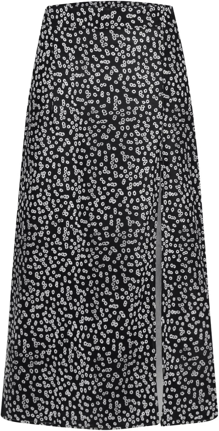 Skirts for Women Trendy 2025 Summer Boho A Line Western Skirt Casual Resort Wear