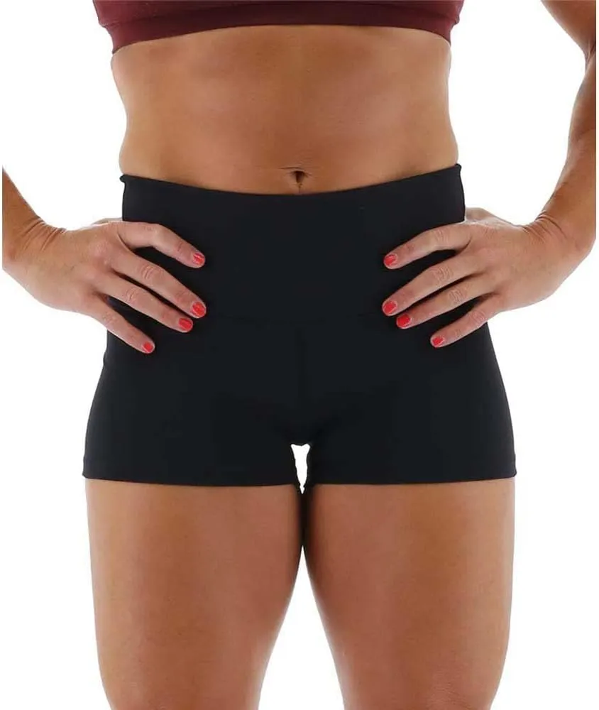 TYR Women's High Rise Athletic Workout Short 2"