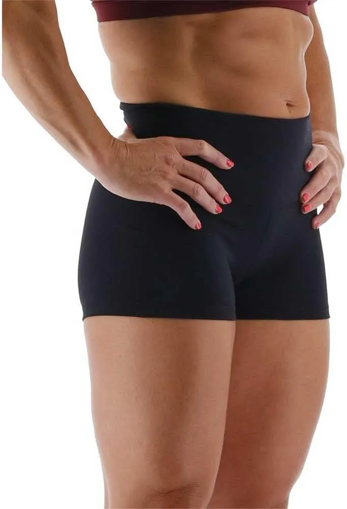 TYR Women's High Rise Athletic Workout Short 2"