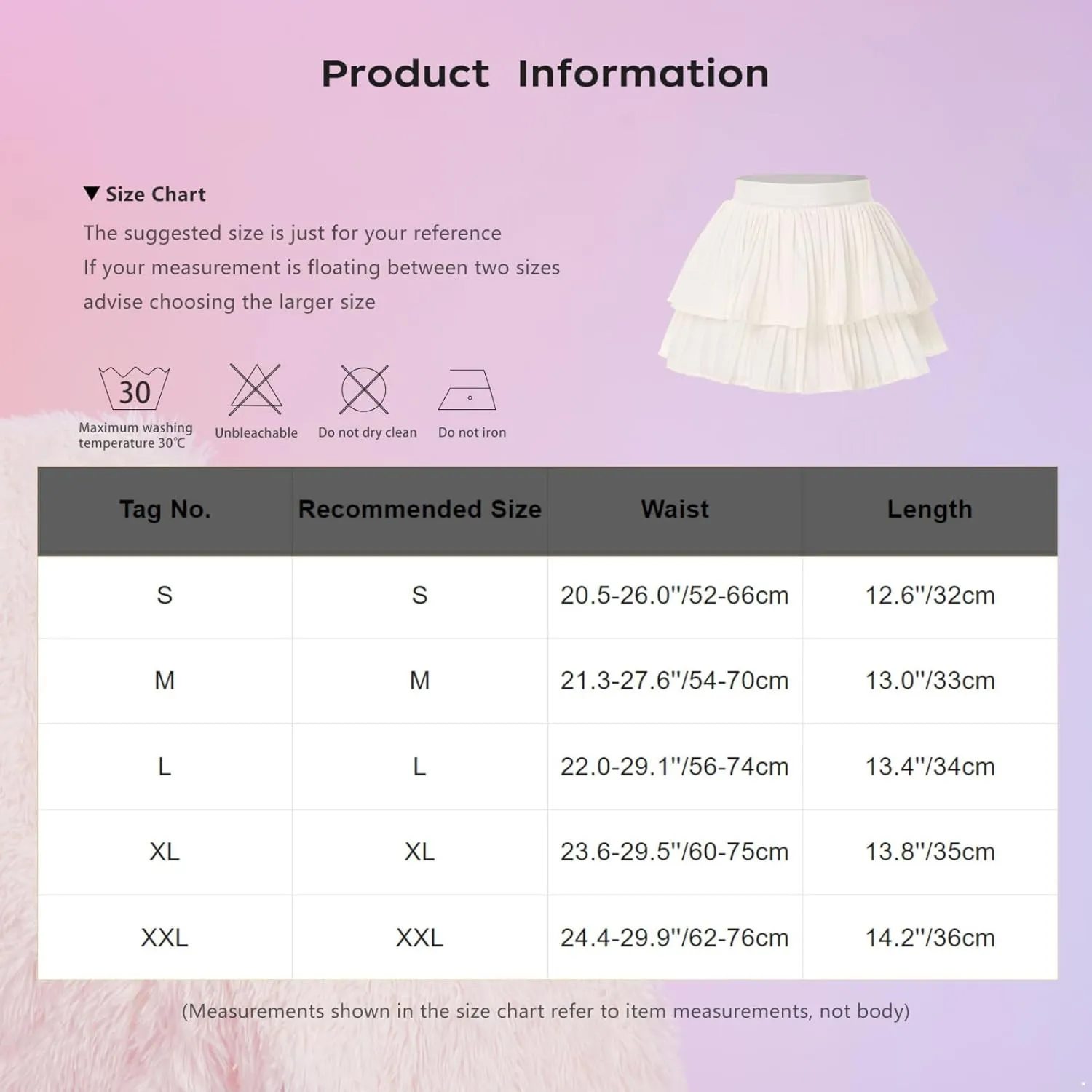 Vxuxlje Women's High Waist Pleated A-line Mini Skirts Double Layered Ruffled Skirts Culotte
