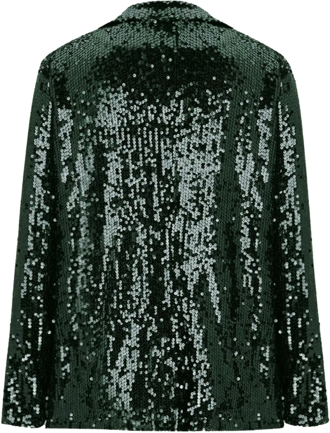 Women Sequins Sequin Casual Long Sleeve Glitter Party Shiny Lapel Coat Rave Outerwear Womens Snow Jackets
