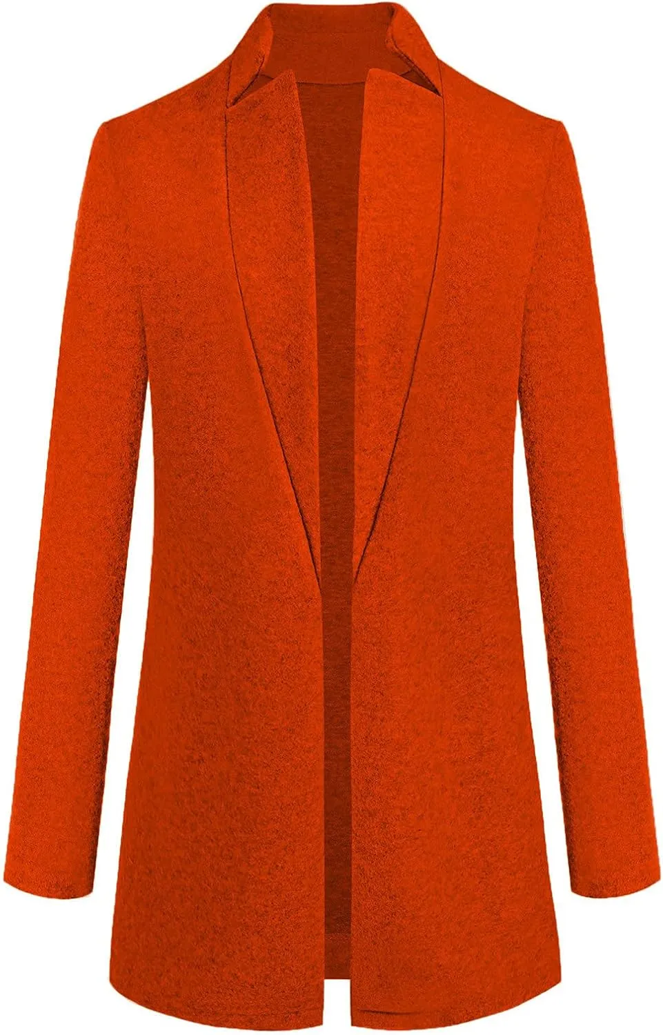 Women Winter Coat Fashion 2022 Cardigan Trench Coat Stand Up Collar Long Jacket Ladies Wool Blend Coats Warm Outerwear