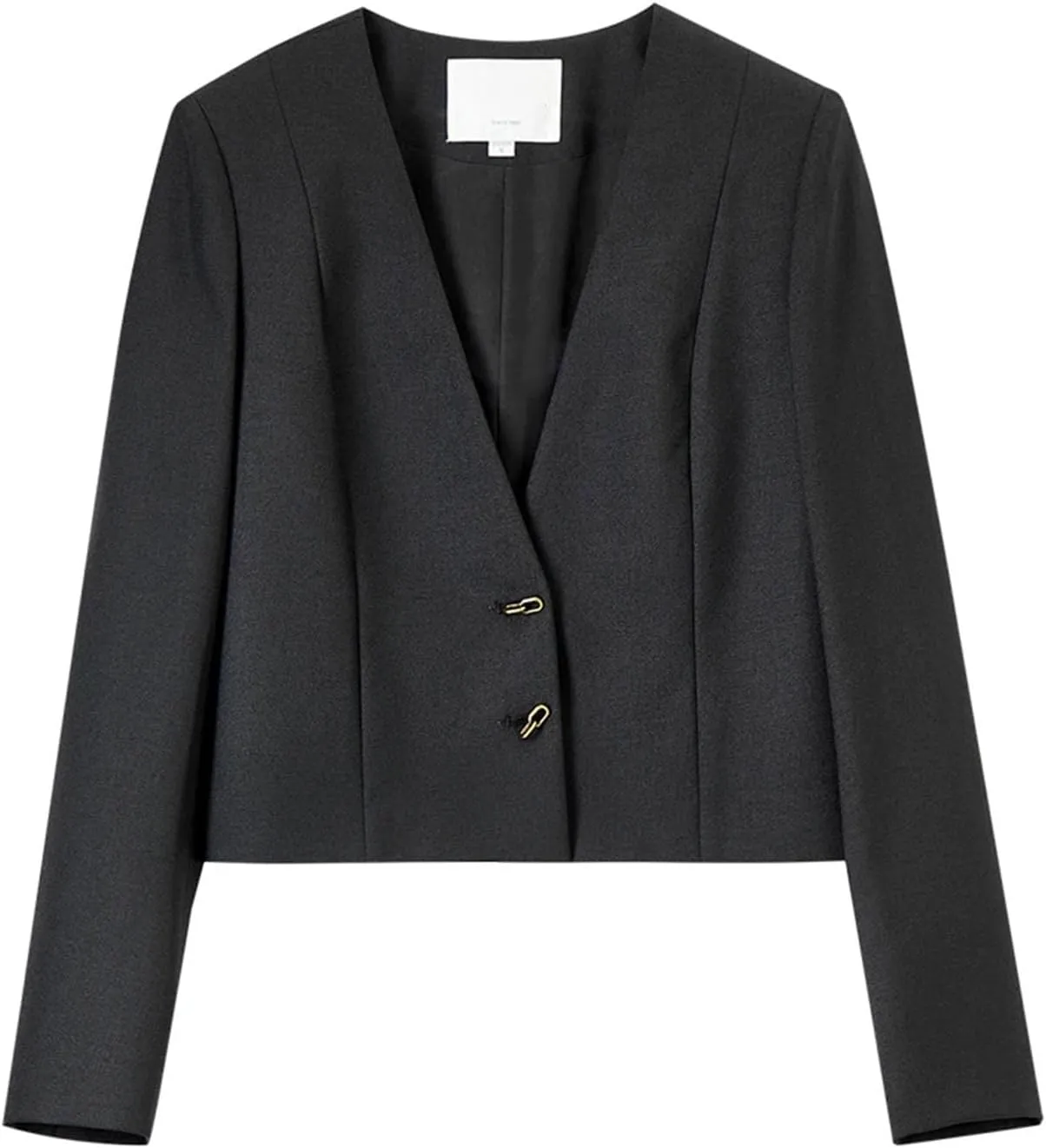 Womens Casual Blazer Long Sleeve Work Office Suit Jackets Lightweight and Stylish Cropped Tailored Coat