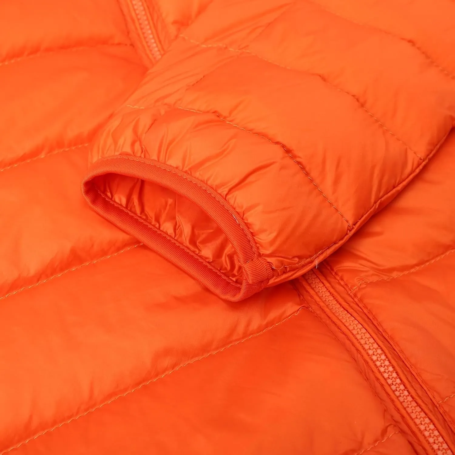 Womens Cropped Packable Puffer Jacket Lightweight Warm Hooded Long Sleeve Down Coat 2024 Winter Outdoor Outing Coats