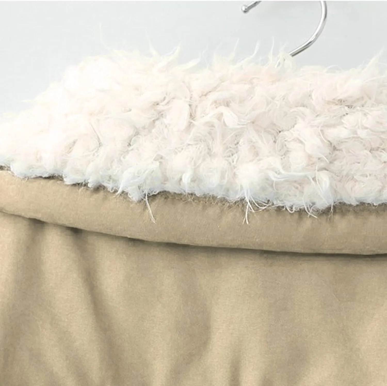 Womens Fleece Padded Coat Winter Warm Slim Fit Down Jacket Plus Size Lapel Drawstring Waist Sherpa Jacket with Pockets