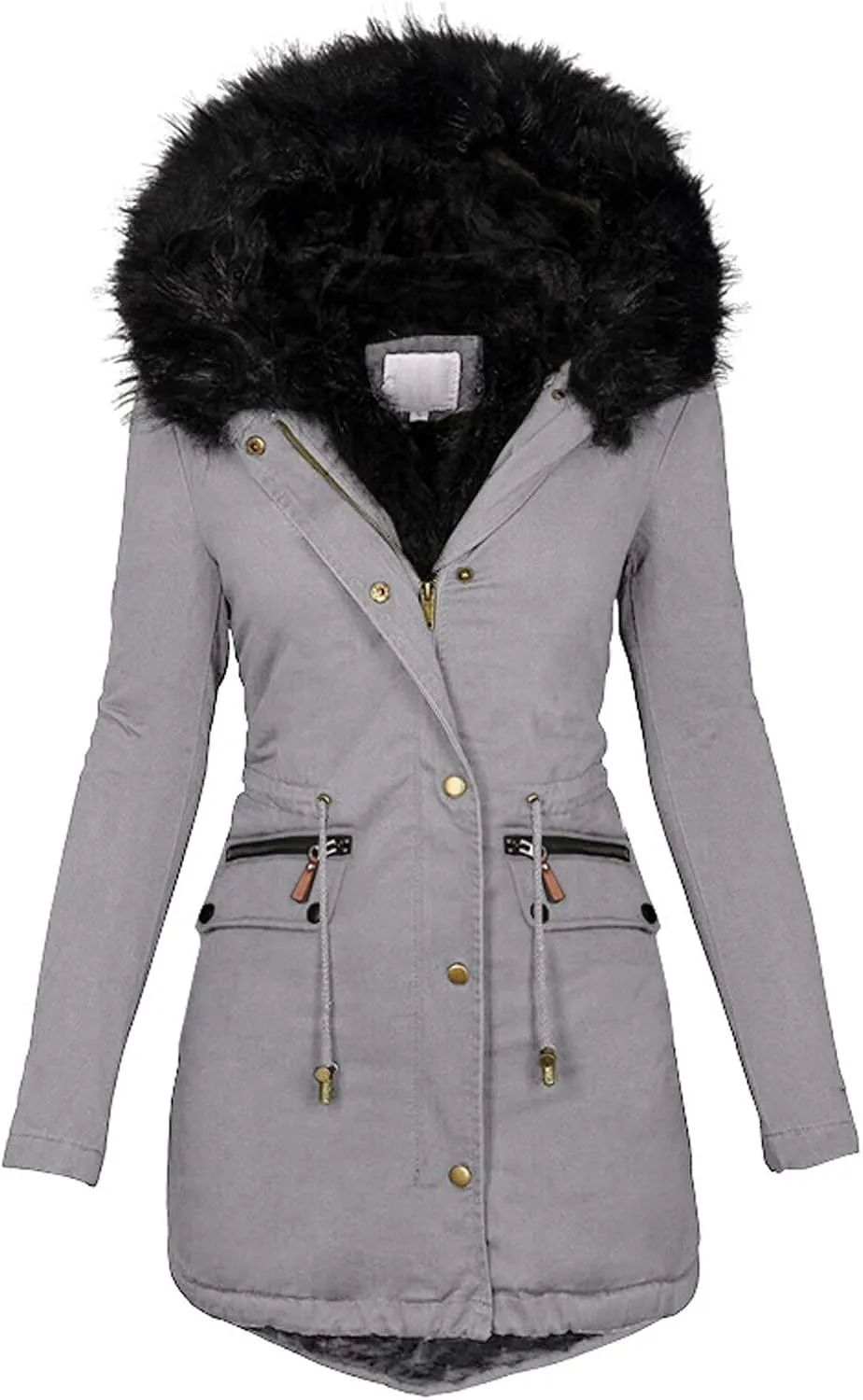 Womens Hooded Light Weight Down Jacket Thicker Coat Casual Women'S Coat Hooded Oversize Winter Coat Tops Women Coat