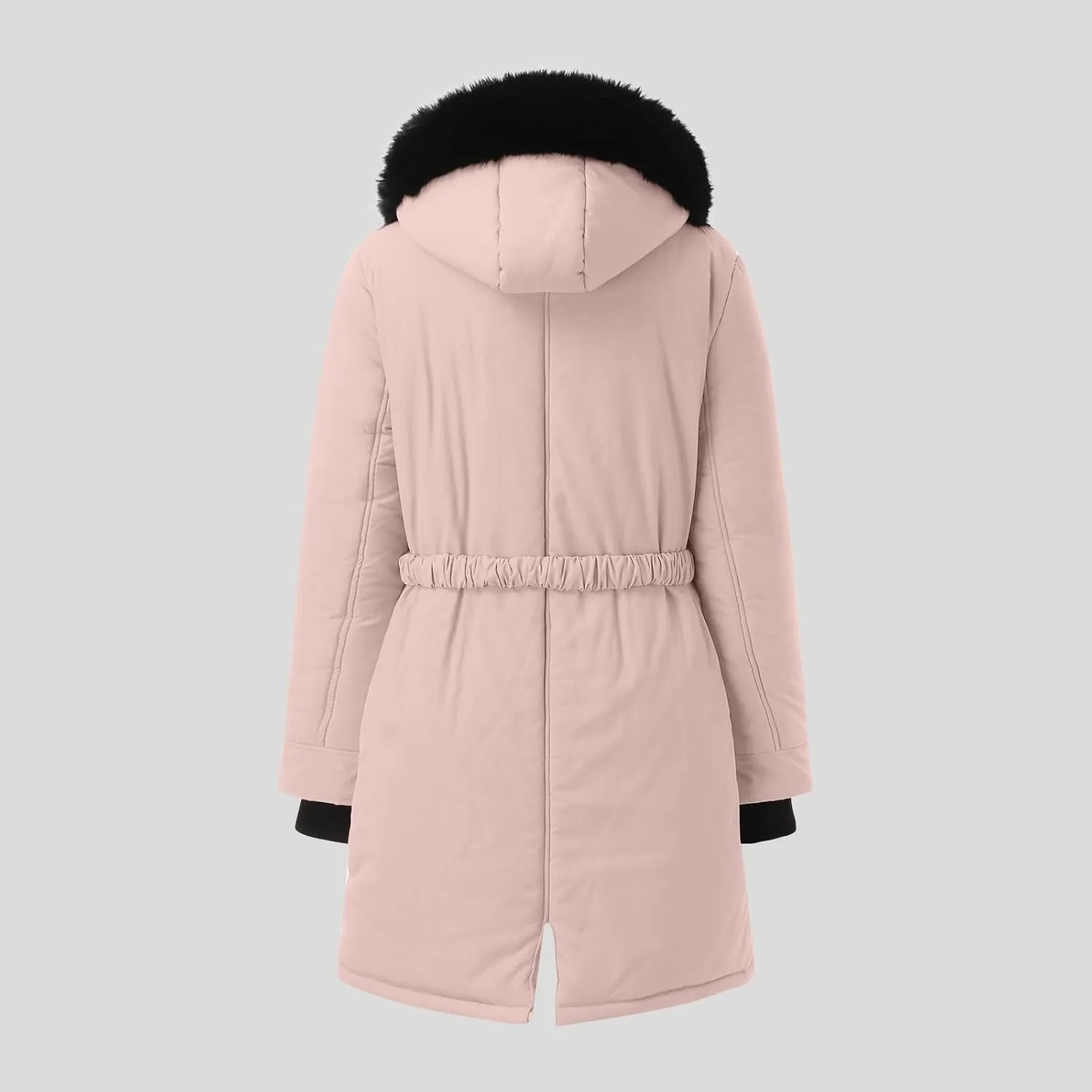 Womens Puffer Parka Jacket Coat Lapel Collar Long Sleeve Jacket Vintage Thicken Coat Jacket Womens Lightweight Down