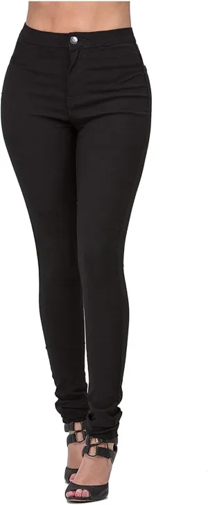 Women's Skinny Jeans Stretchy High Rise Tummy Control Jeggings Summer Butt Lifting Denim Pants Slim Fit Ladies