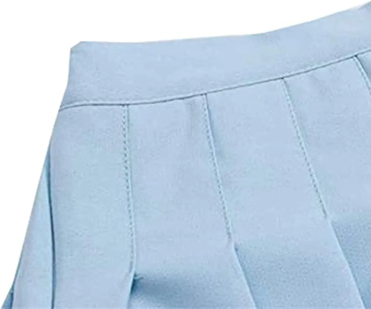 Women's Skirts Casual Tennis Pleated Skirt High Waist Fashion Skirt Tennis Slim Mini Skirts Lightweight Athletic