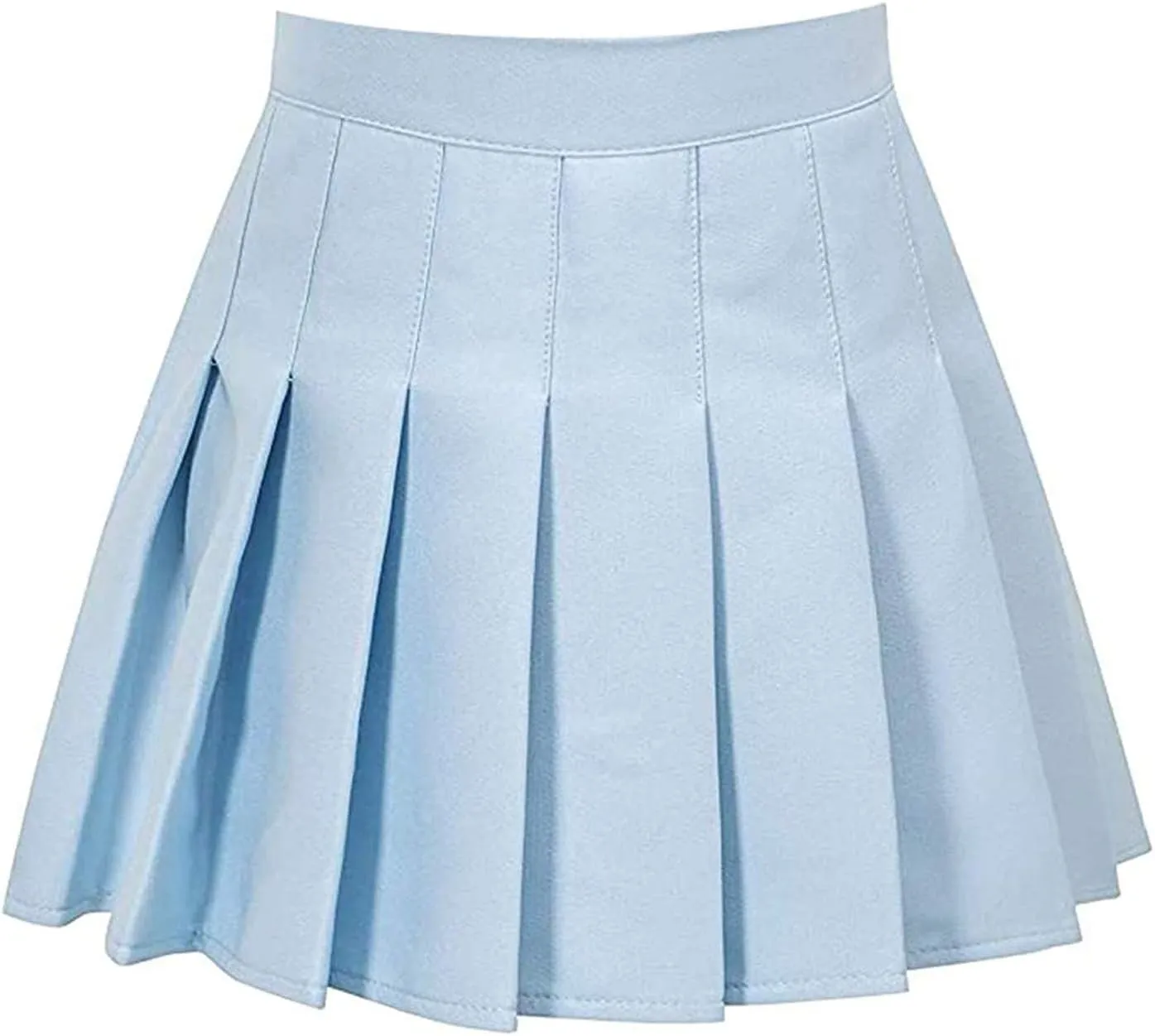 Women's Skirts Casual Tennis Pleated Skirt High Waist Fashion Skirt Tennis Slim Mini Skirts Lightweight Athletic