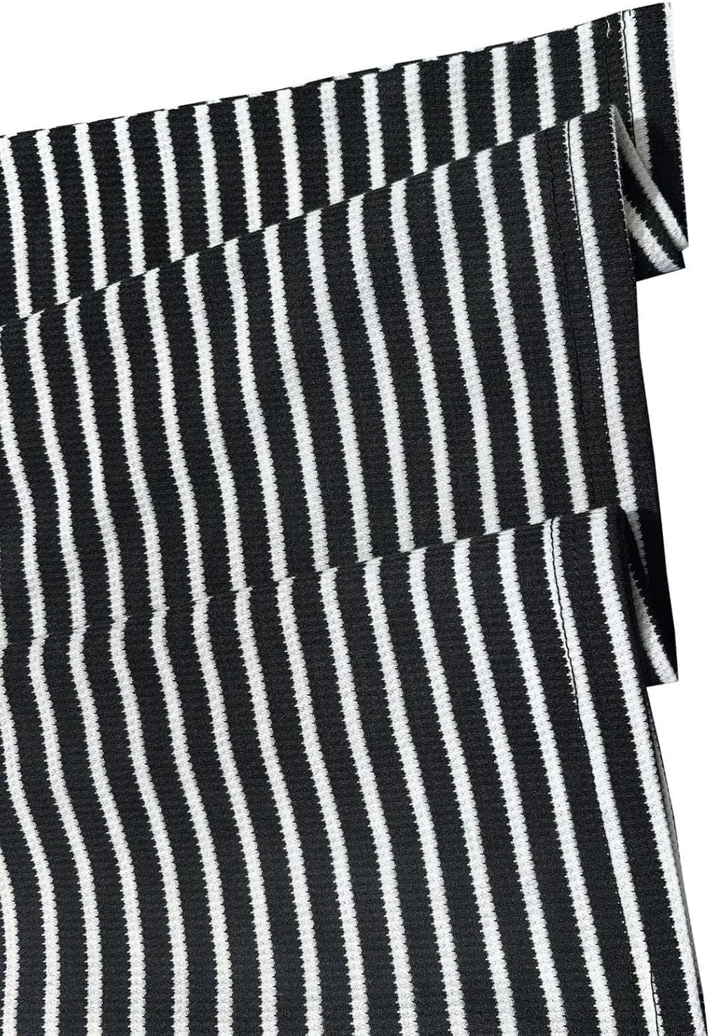 Womens Striped Pajama Sets Waffle Knit Lounge Set 2 Piece Outfits Loungewear Soft Shorts Sets Tracksuit Sweatsuit